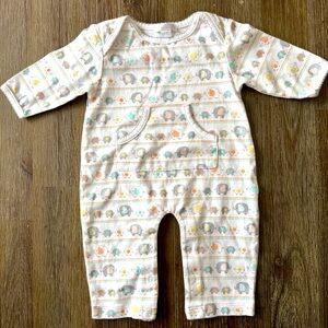 NWOT Kissy Kissy elephant playsuit 3-6M
